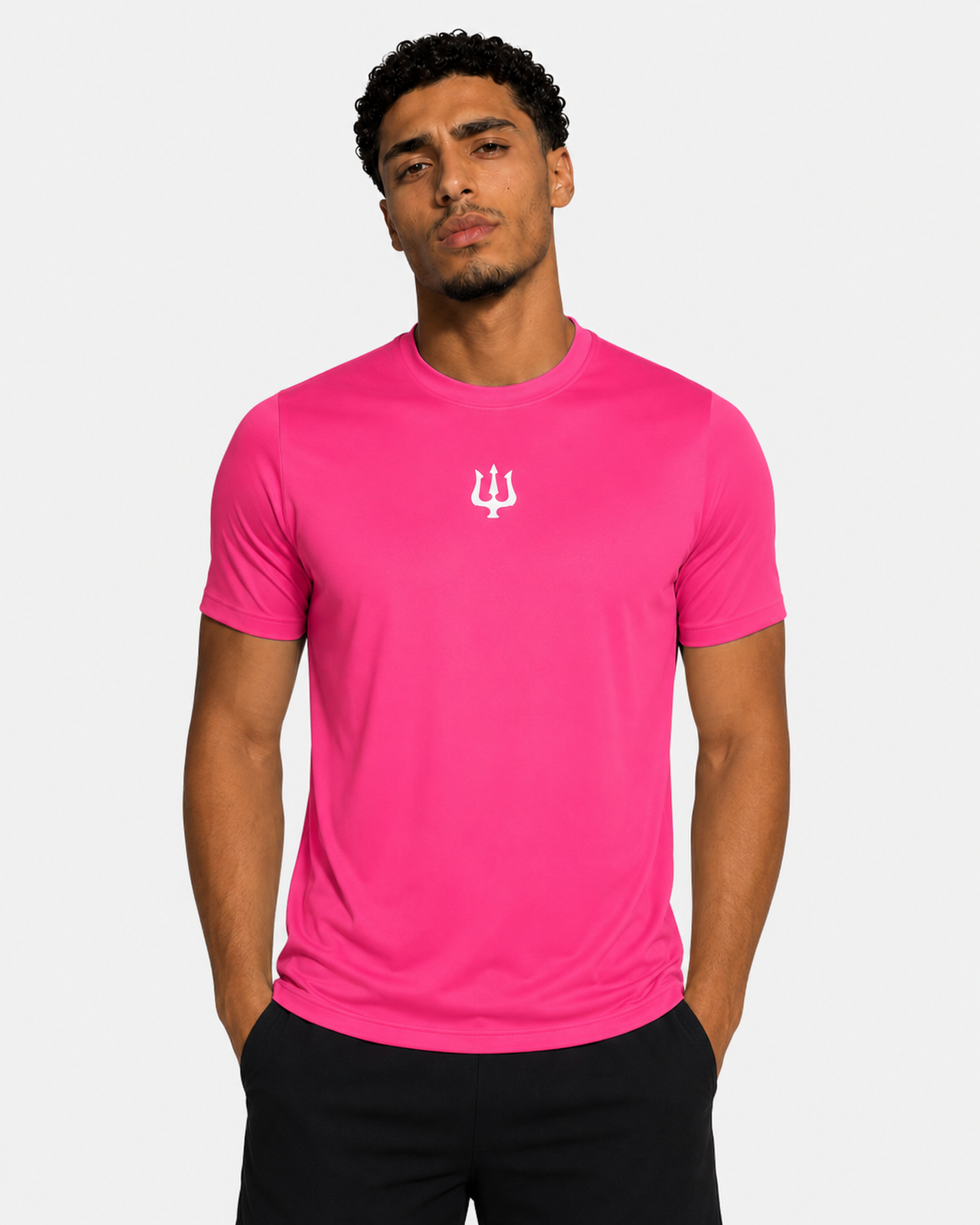TSHIRT ROSE FLUO - LA LEAGUE