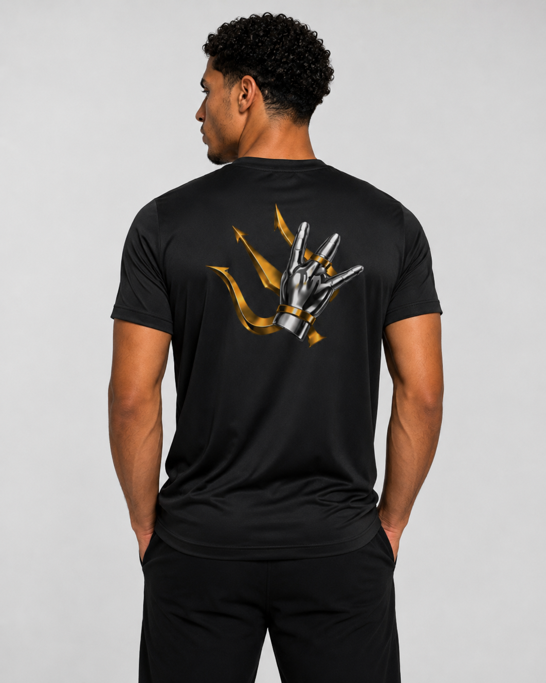 TSHIRT NOIR - LA LEAGUE